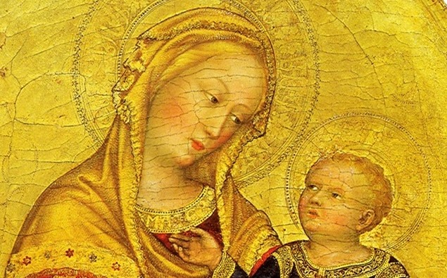 Madonna con niño -  Gentile da fabriano 1420